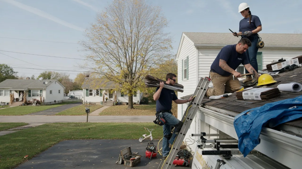 Local Roofing Contractors in Urbana, IL near me